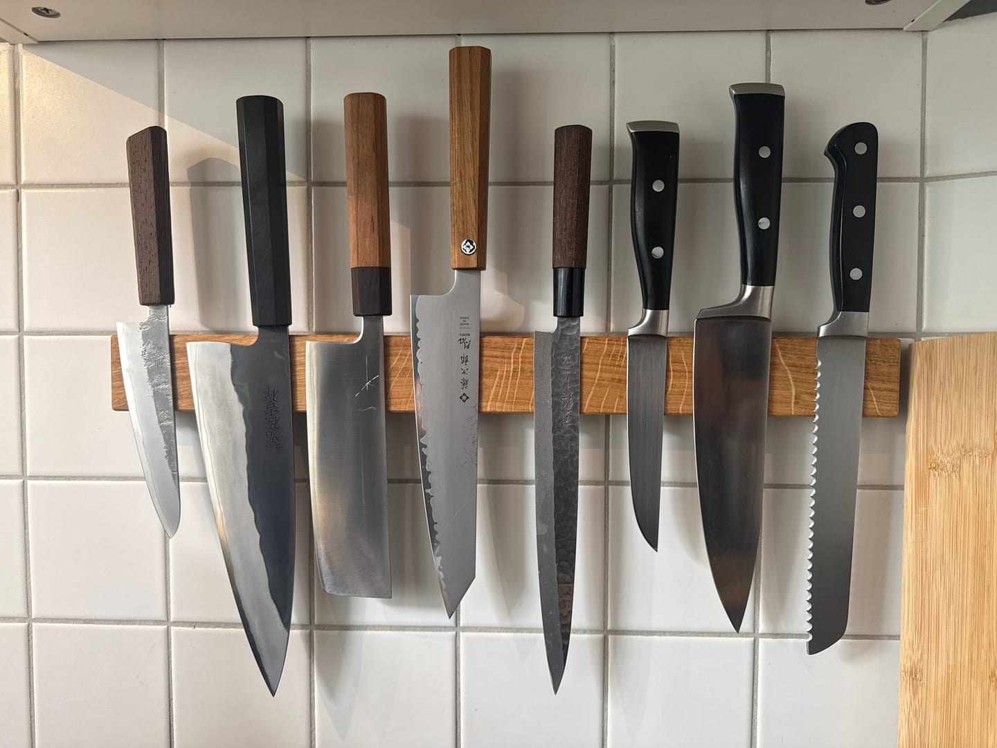 Customer photo review of Magnet Messerleiste CULTRO aus Holz