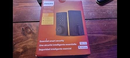 Customer photo review of Philips 4200 Series Built-in Wi-Fi Keypad Smart Deadbolt