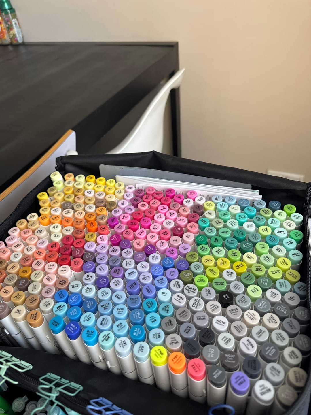 Customer photo review of Ohuhu Honolulu B R22 (Replace RV260) Individual Marker, Brush & Fine
