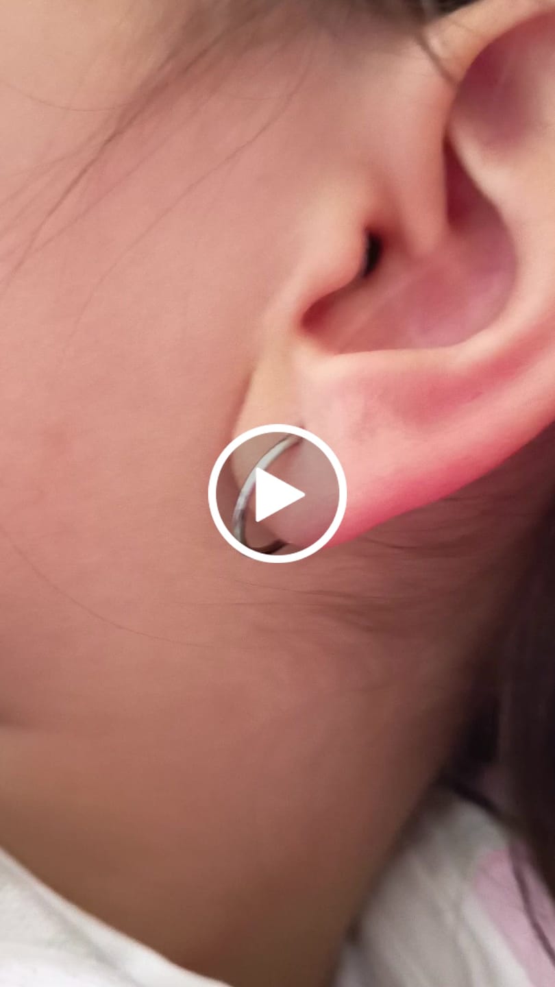 Customer video review of Pendientes Aretes