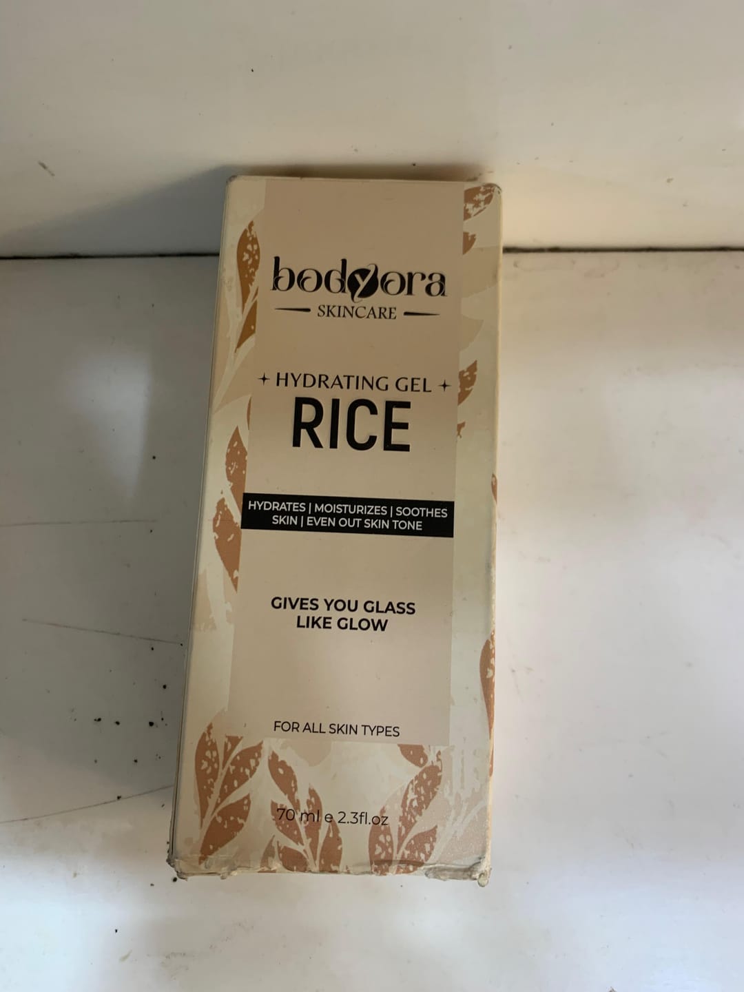 Customer photo review of Rice Hydrating Gel