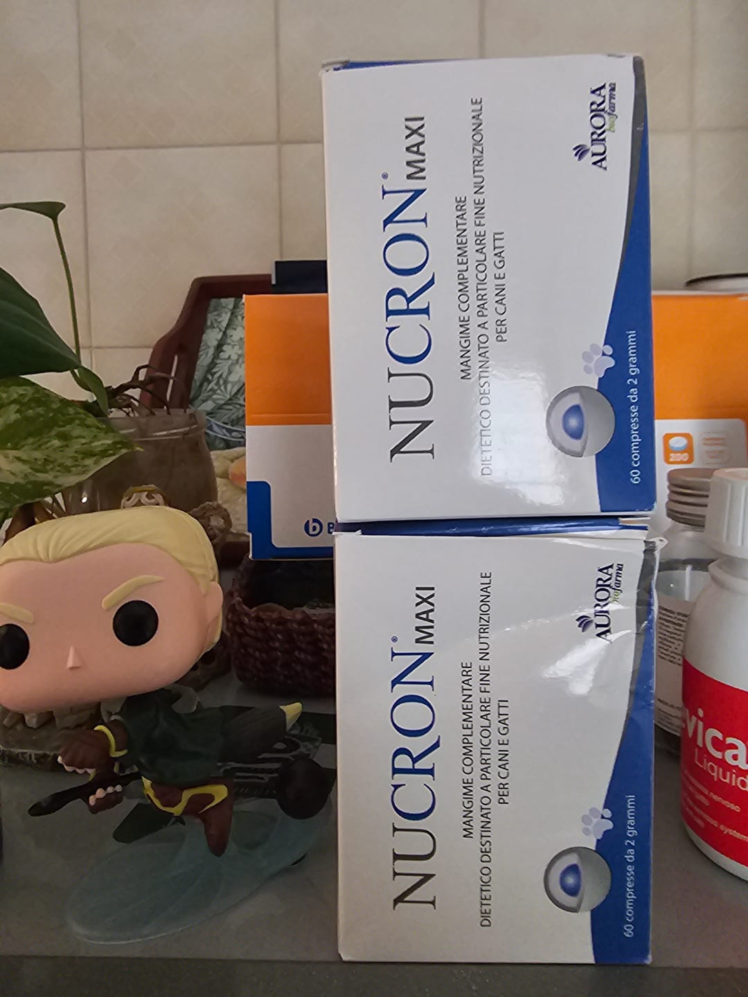 Customer photo review of NUCRON MAXI 60 cpr – Supporto Digestivo Per Cani e Gatti