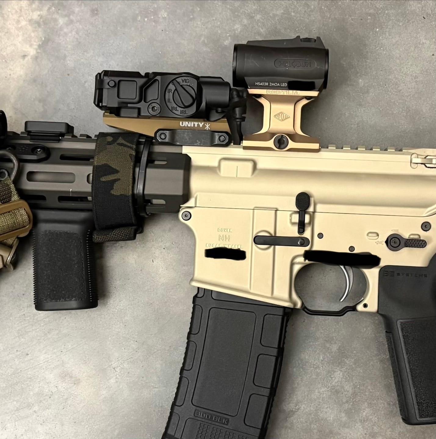 Customer photo review of SMS Trinity IR Laser Illuminator (SMSLaser Trinity)