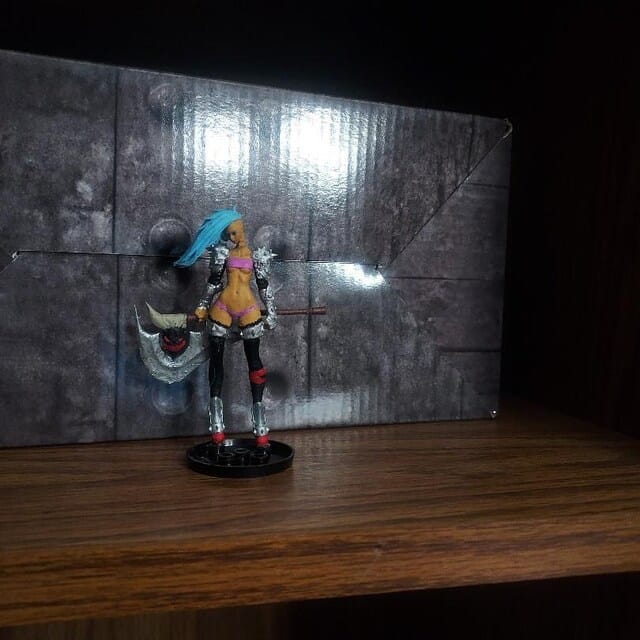 Customer photo review of Female Barbarian Pinup