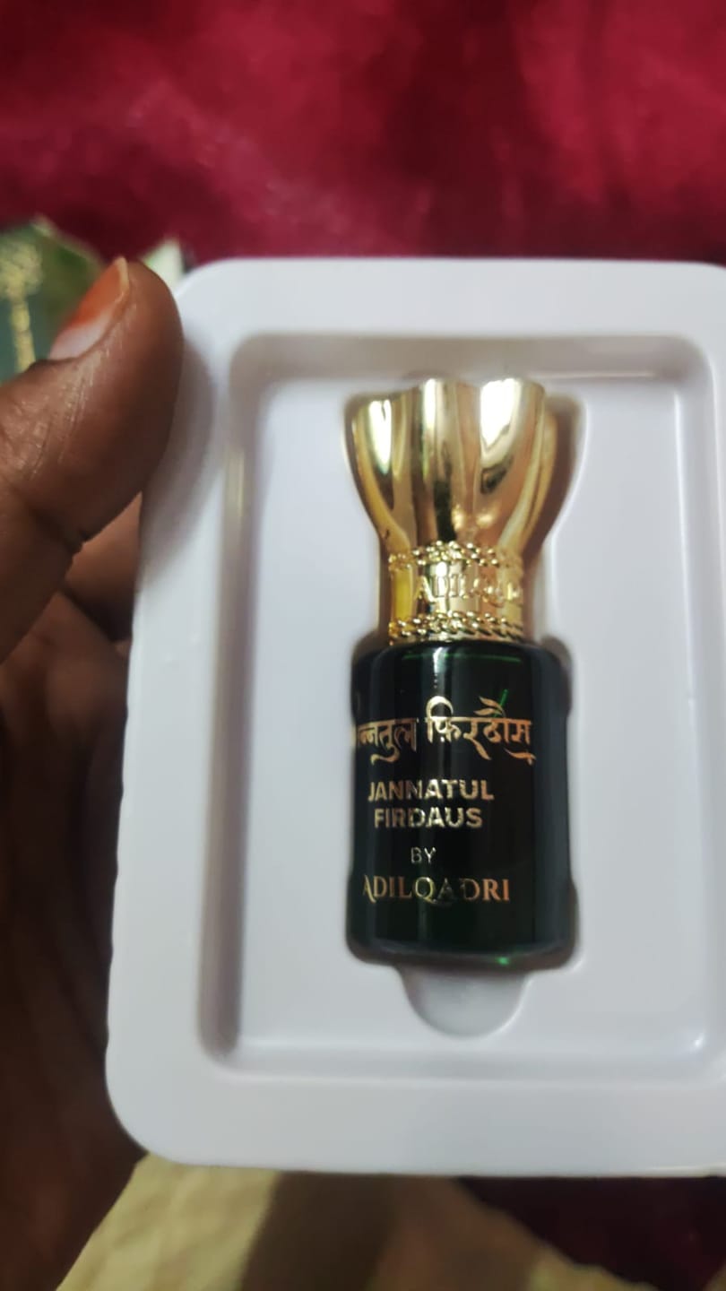 Customer photo review of Jannatul Firdaus Luxury Attar Perfume 5.5 ML