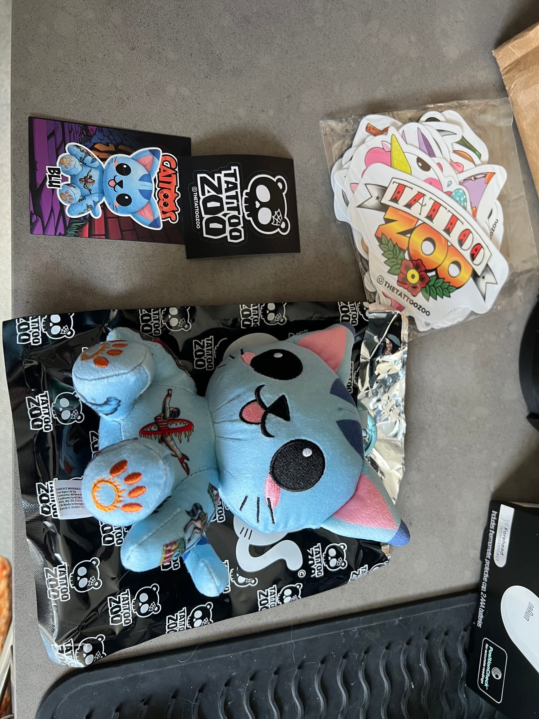 Customer photo review of Cattoos Plush Pendant Blind Box