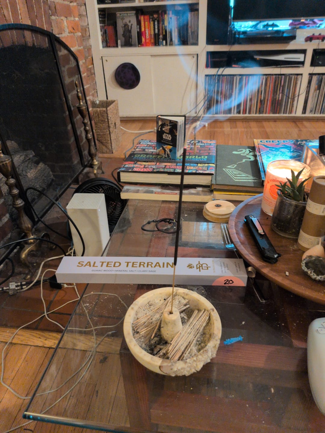 Customer photo review of Salted Terrain Incense