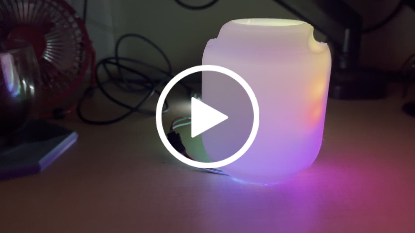 Customer video review of Cloudy White PETG Filament 1.75mm 1kg