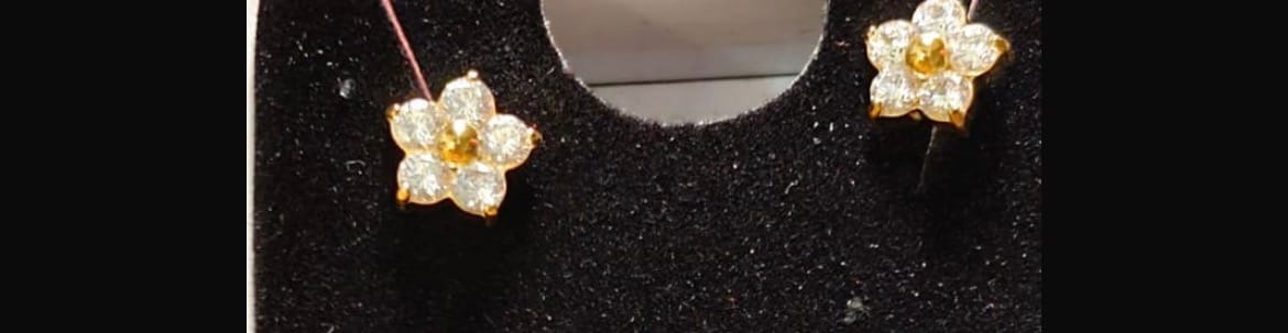 Customer photo review of Crystal Nova Studs
