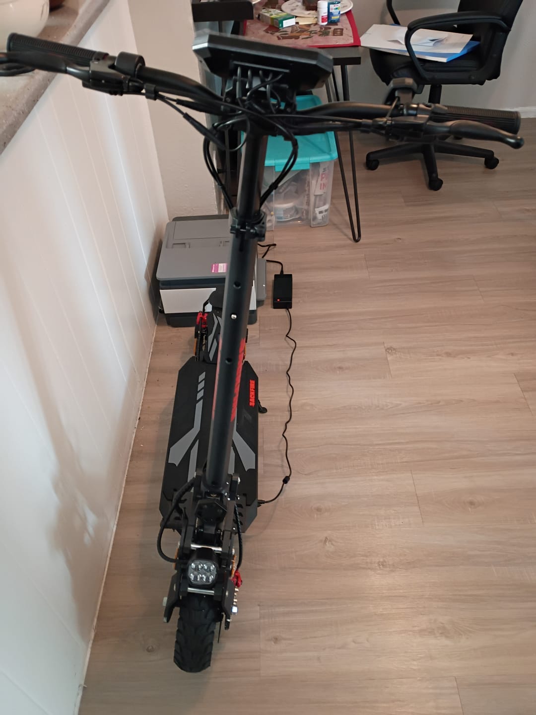 Customer photo review of Backfire M8 Electric Scooter with GPS and Samsung Battery