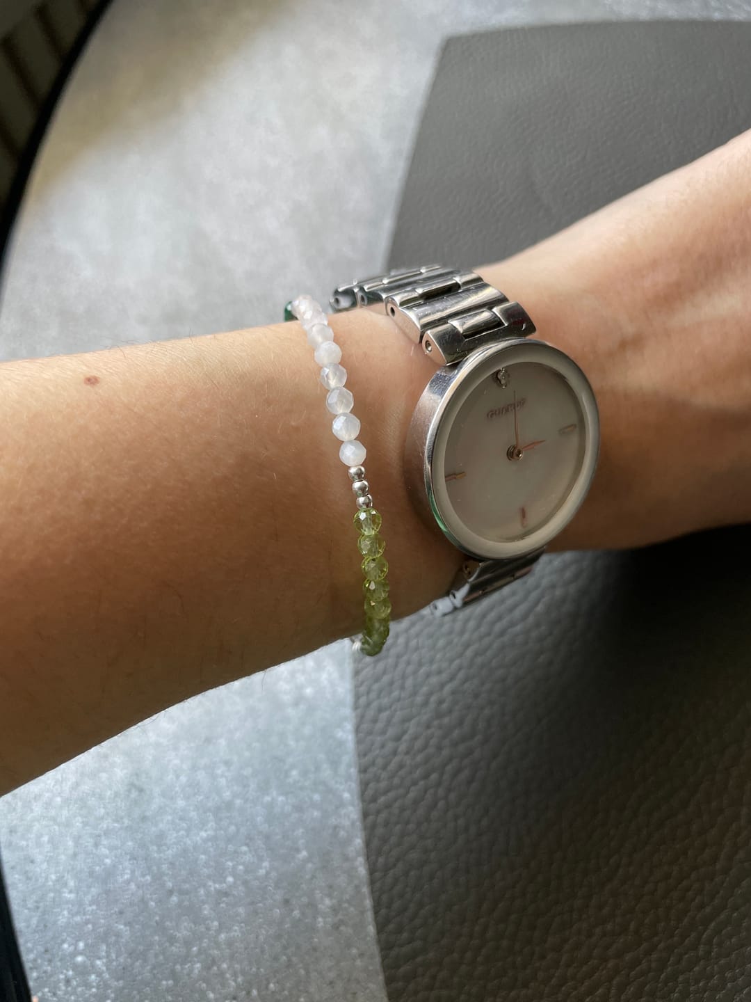 Customer photo review of Big Three - Geburtschart Armband