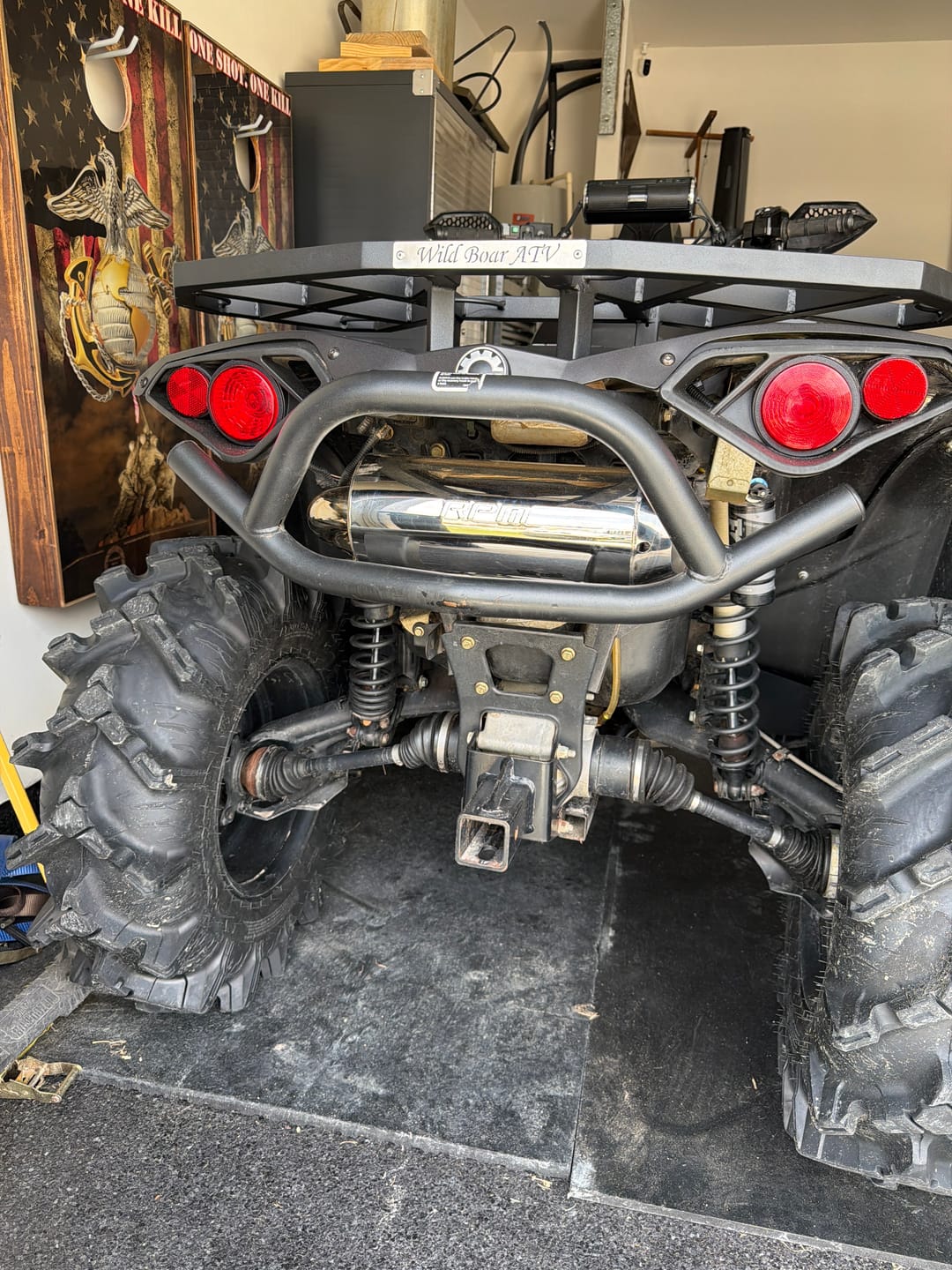 Customer photo review of RPM Sport Slip-On Exhaust - Can-Am Renegade 570, 850, 1000, X XC XMR
