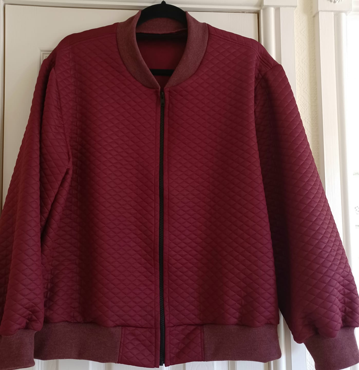 Customer photo review of Ribbed Tubular Cuffing Fabric