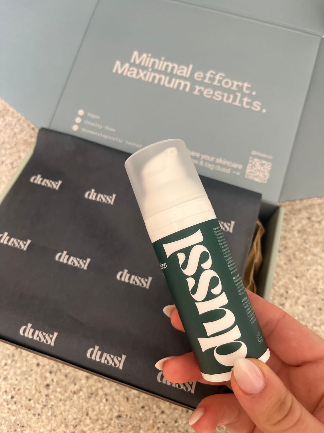 Customer photo review of Daily Protection Moisturiser SPF 50