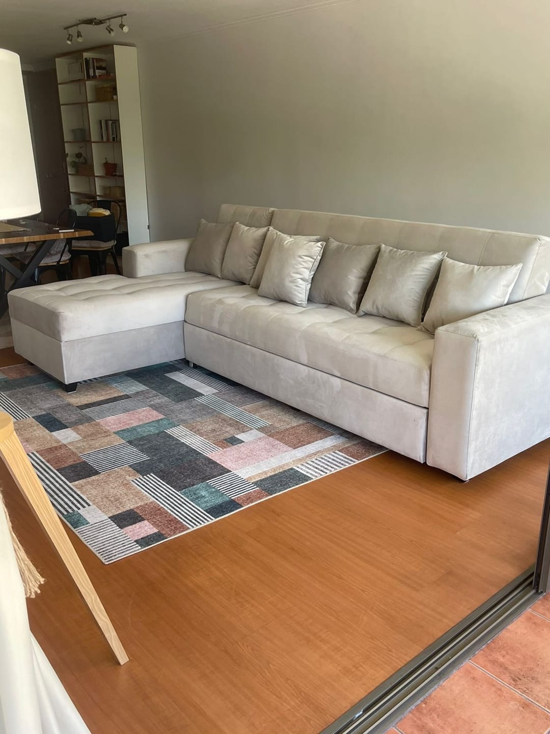 Customer photo review of Sofá en L Cama Baúl Paris