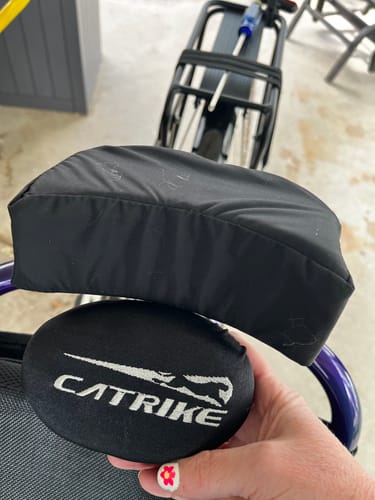Customer photo review of Catrike Neckrest Conversion Kit