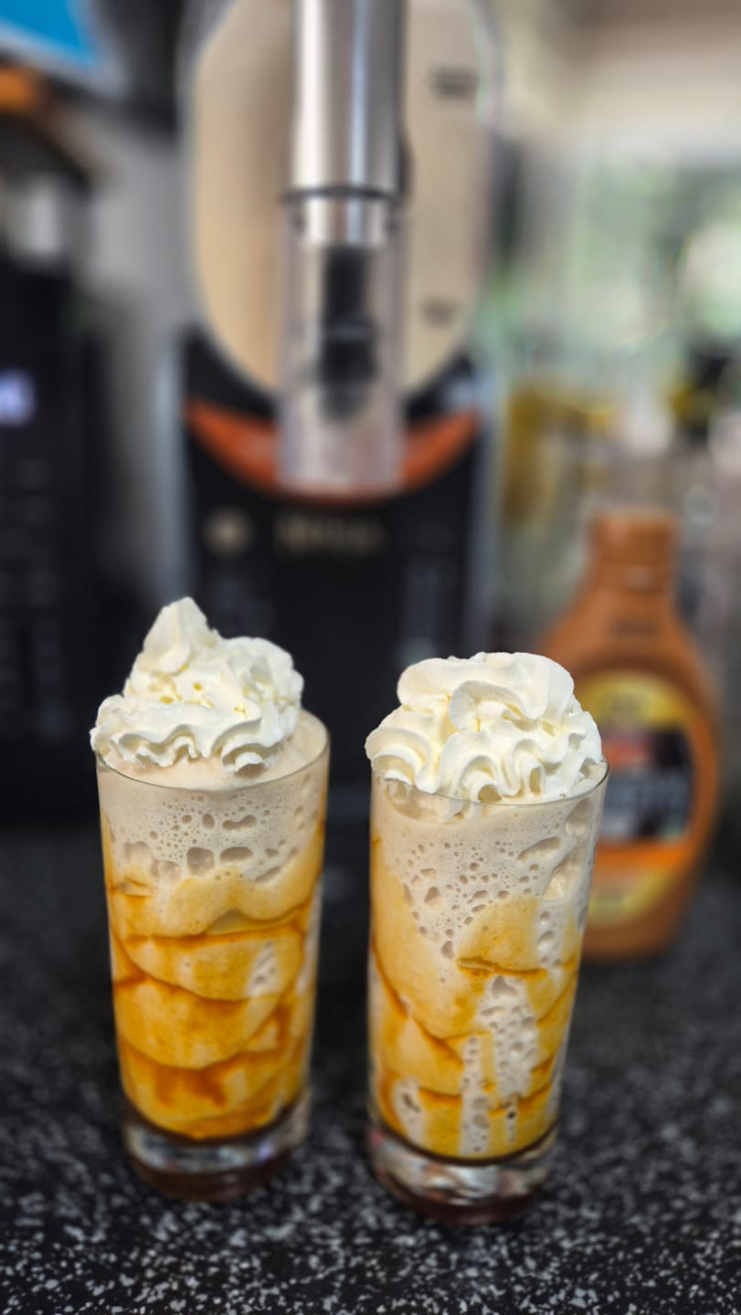 Customer photo review of Caramel Coffee Syrup