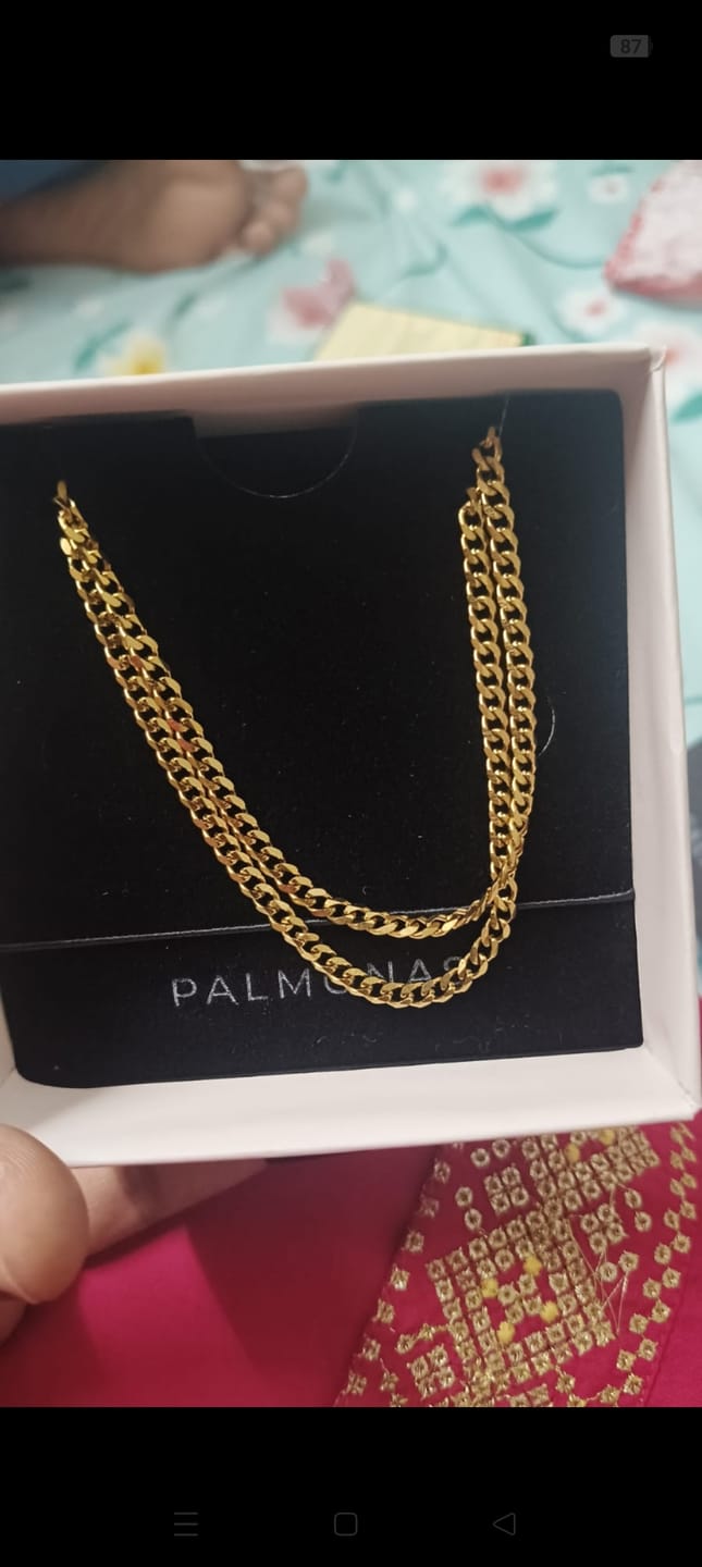 Customer photo review of Cuban Chain | 3 MM