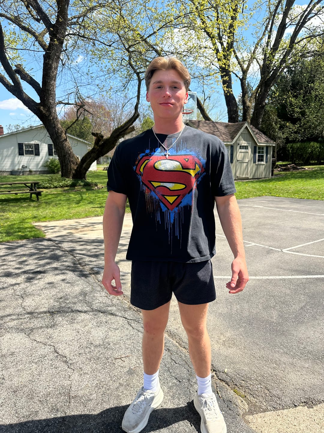 Customer photo review of 4044 - Superman Graphic Tees