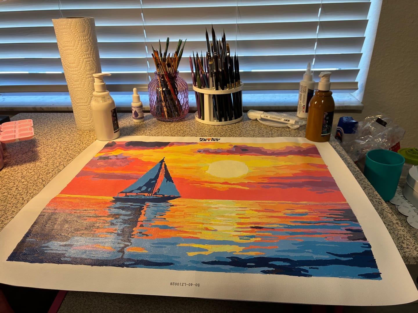 Customer photo review of Evening Sail