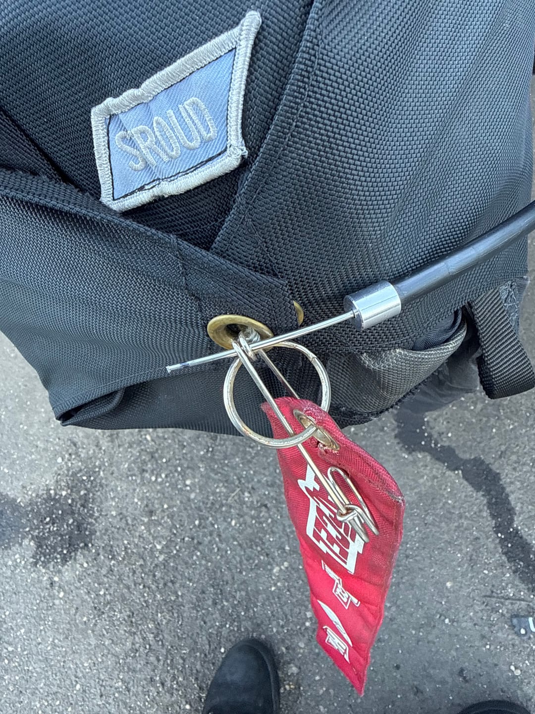 Customer photo review of Parachute Cable Billet End Cap 14-00009