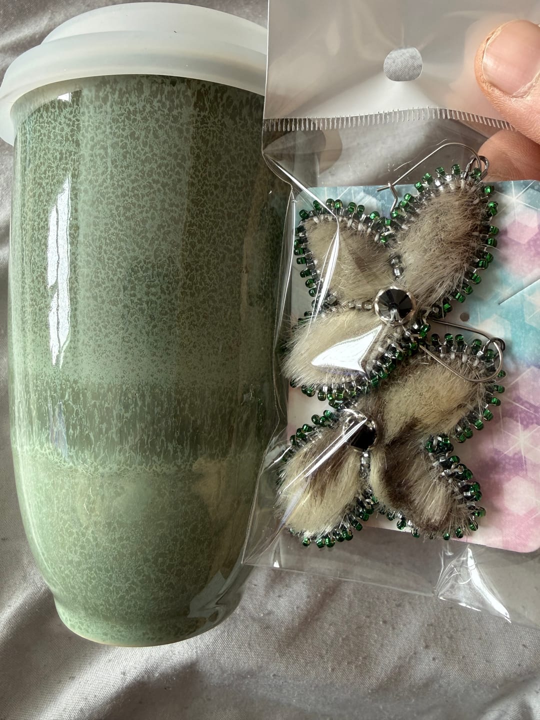Customer photo review of Emerald Cup 12oz