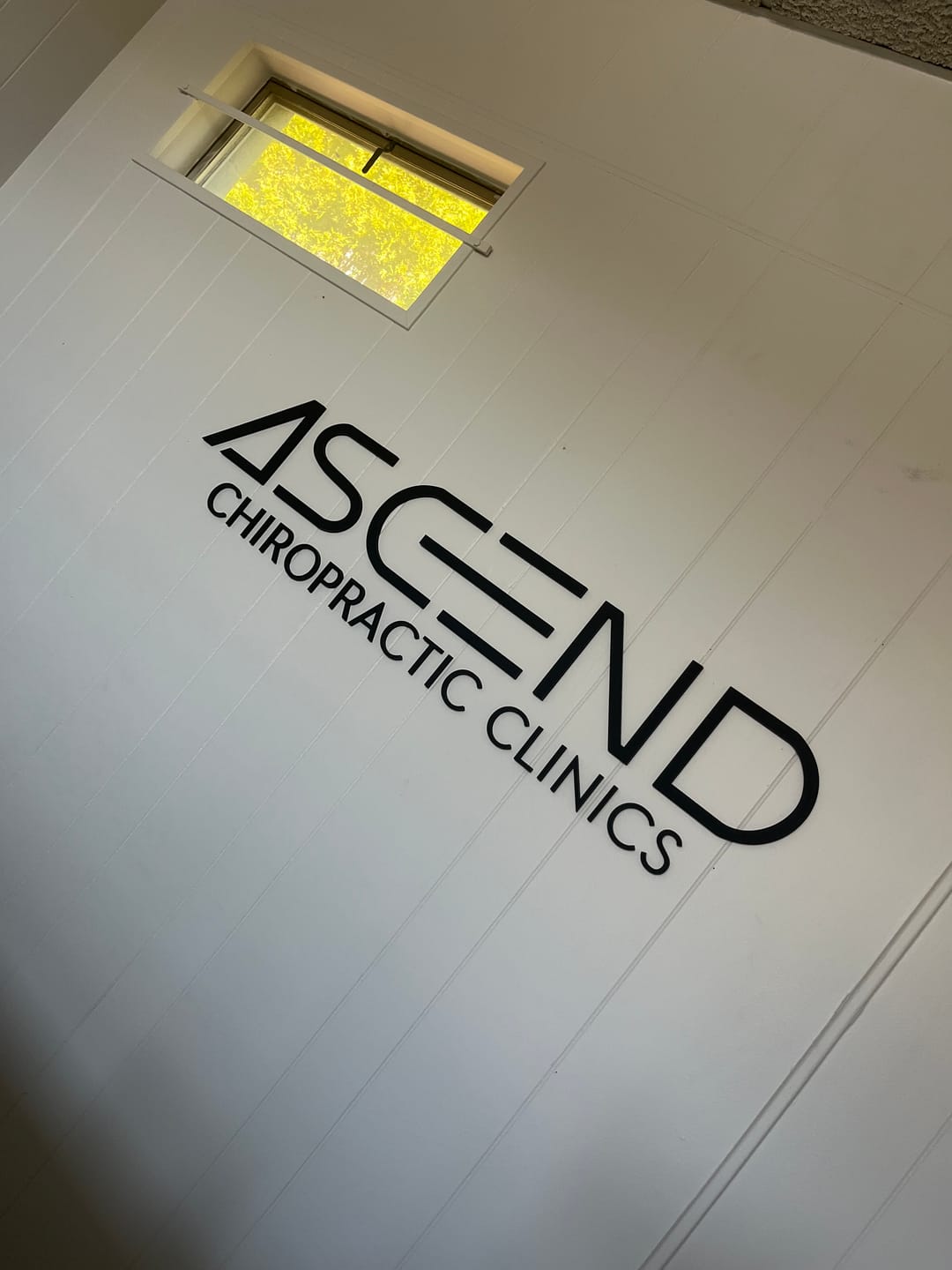 Customer photo review of Custom Wall Mounted Acrylic Cutout 3D Sign (Indoor) (S3)