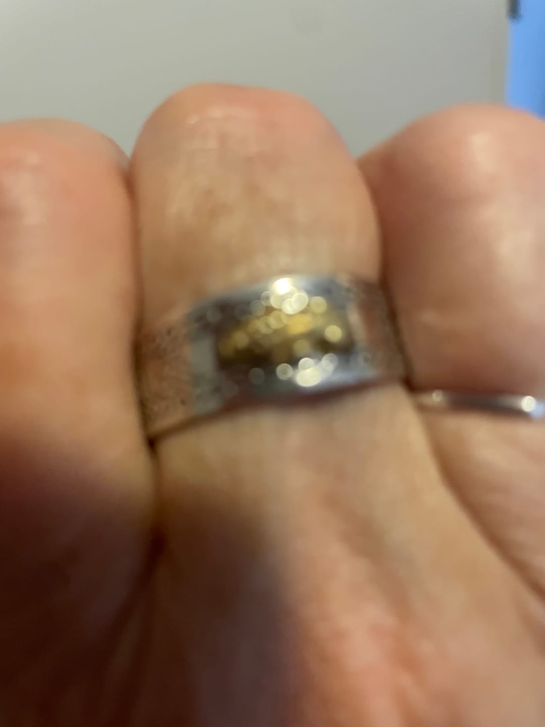 Customer photo review of Buddha Stones Lucky FengShui PiXiu Wealth Ring