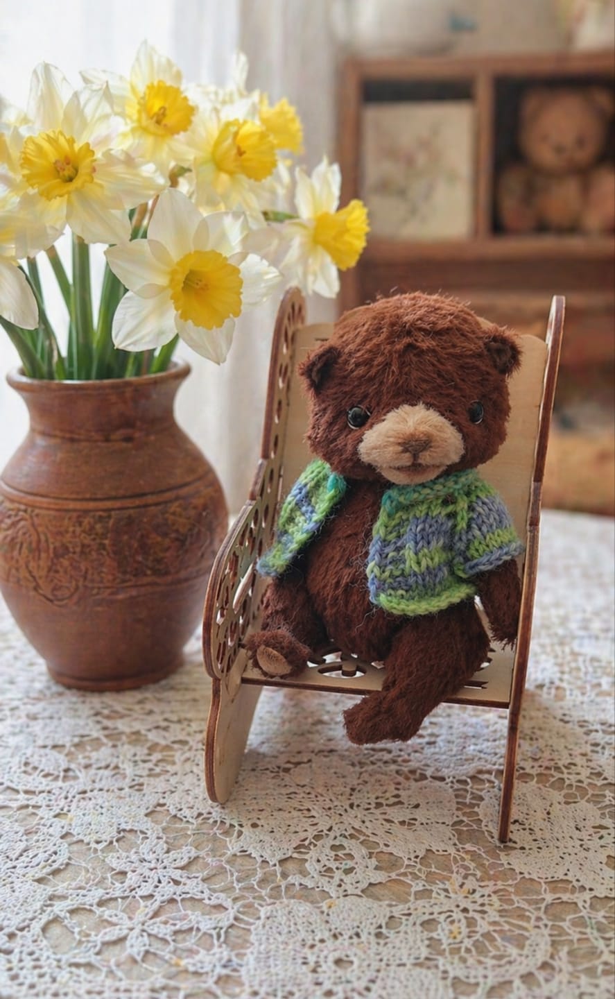 Customer photo review of YarnArt Forza Stripe