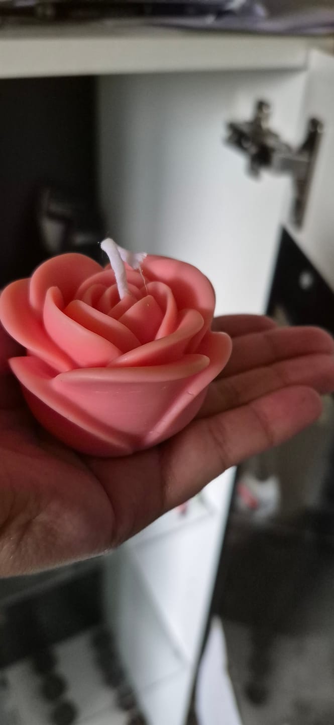 Customer photo review of MECHAS PARA VELAS SIN ENCERAR