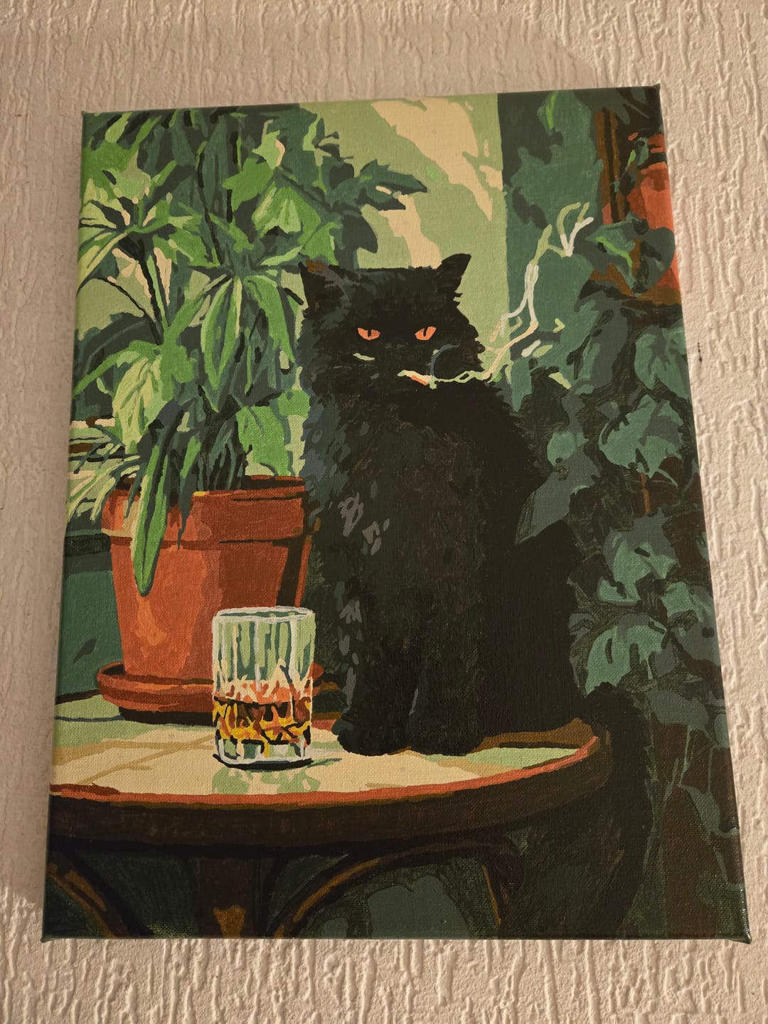 Customer photo review of Malen nach Zahlen - Überraschungsbild