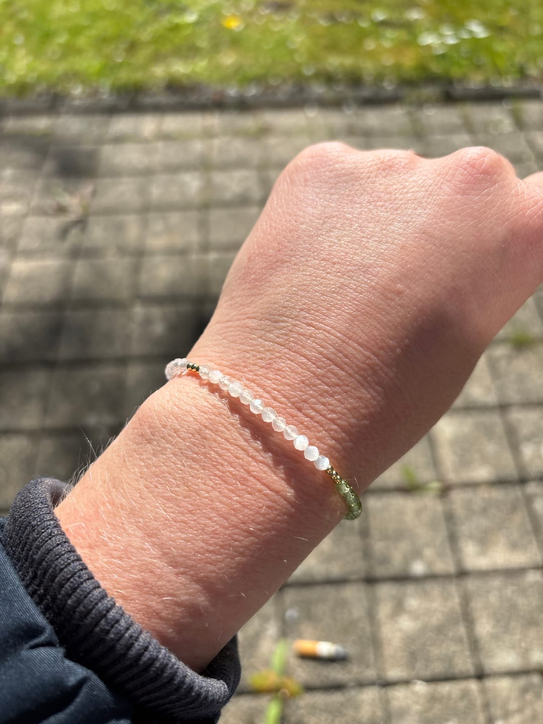 Customer photo review of Big Three - Geburtschart Armband