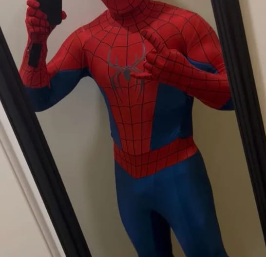 Customer photo review of Spider-Man: Brand New Day (2026) Costume (Made Of Silicone) (Cosplay Grade)