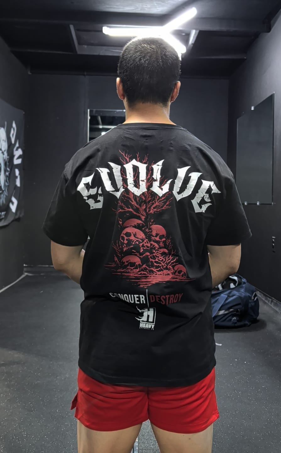 Customer photo review of Evolve Fitted Tee