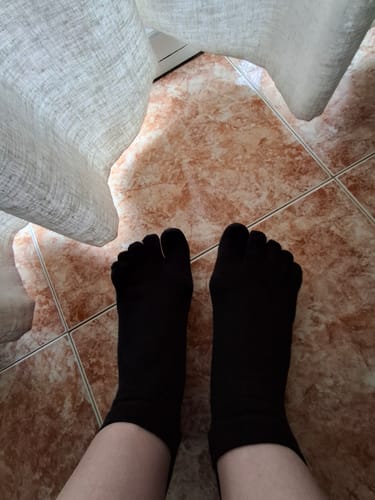 Customer photo review of Calcetines 5dedos- Tobilleros