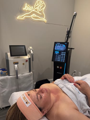 Customer photo review of CoolPare™ EXPERT Fractional CO2 Laser