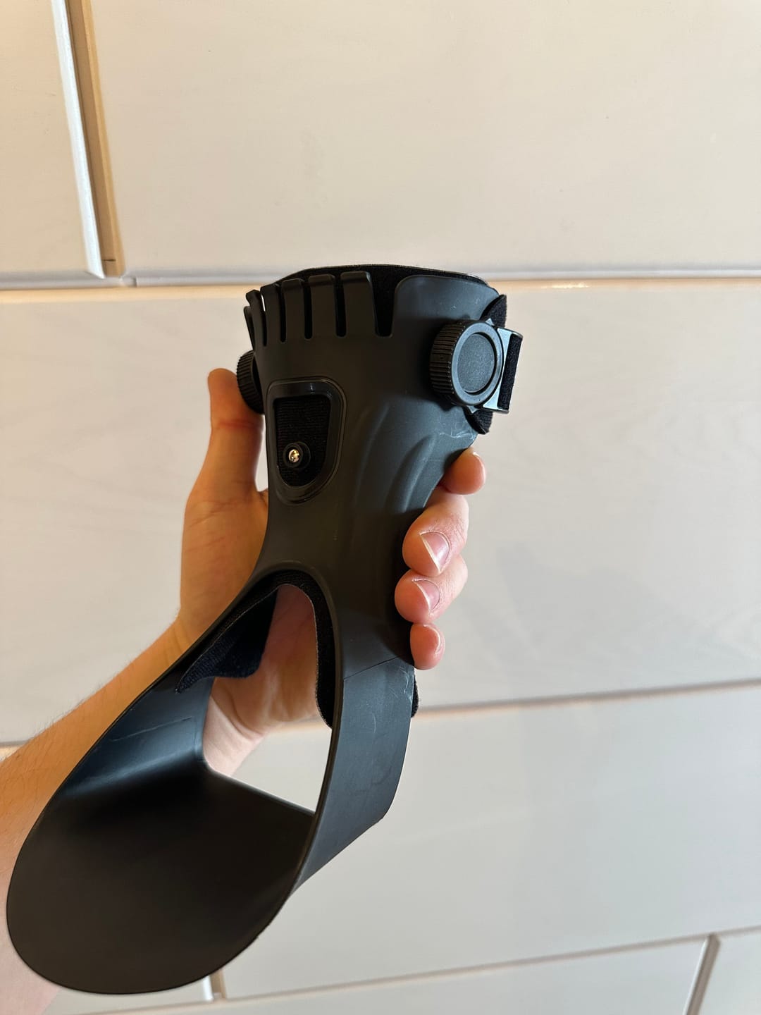 Customer photo review of Orthevo | Fußheberorthese