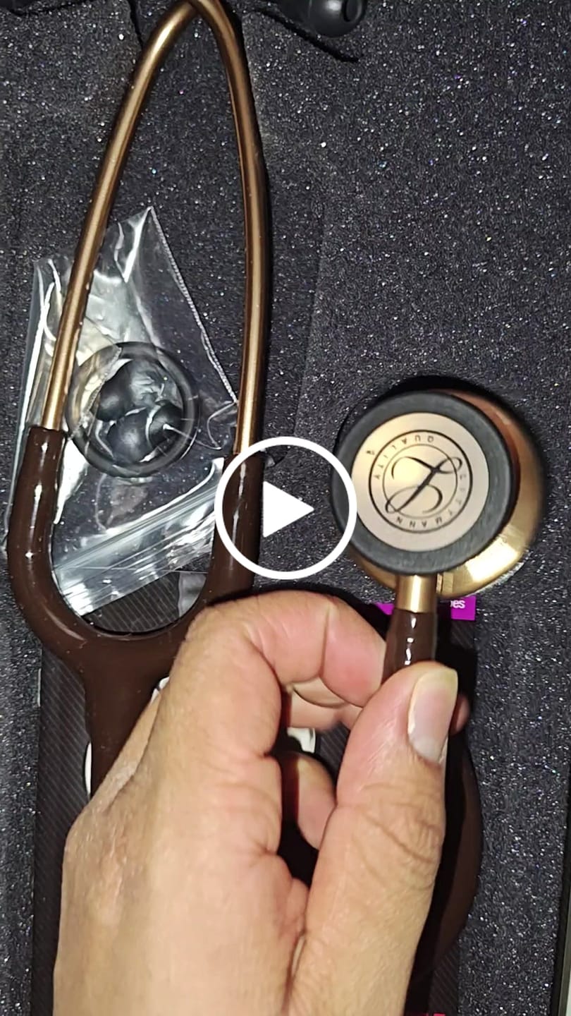 Customer video review of Littmann Classic III Monitoring Stethoscope: Chocolate & Copper 5809