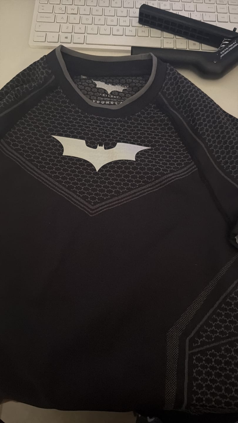Customer photo review of 8004 - Batman Compression Longsleeves