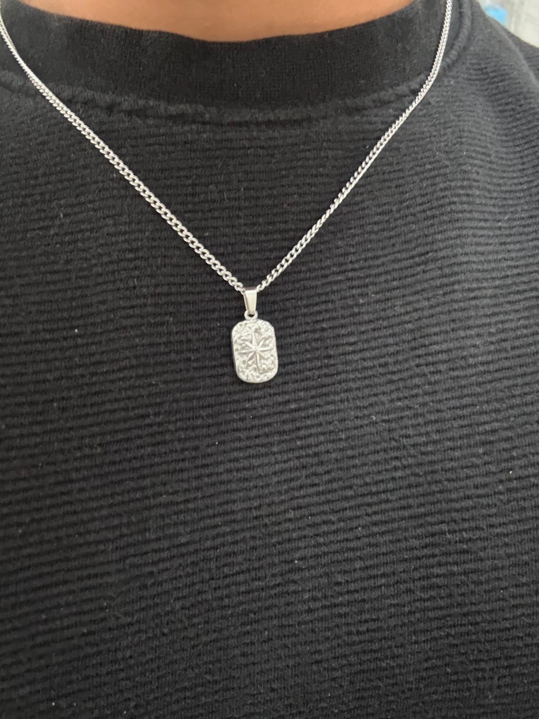 Customer photo review of Collar La Palma Silver