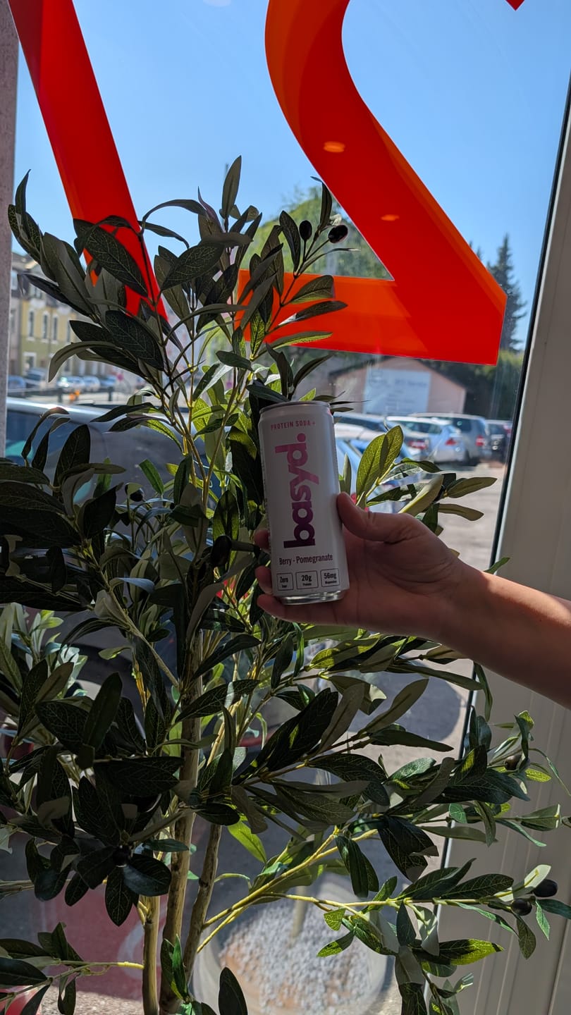 Customer photo review of Protein Soda +
