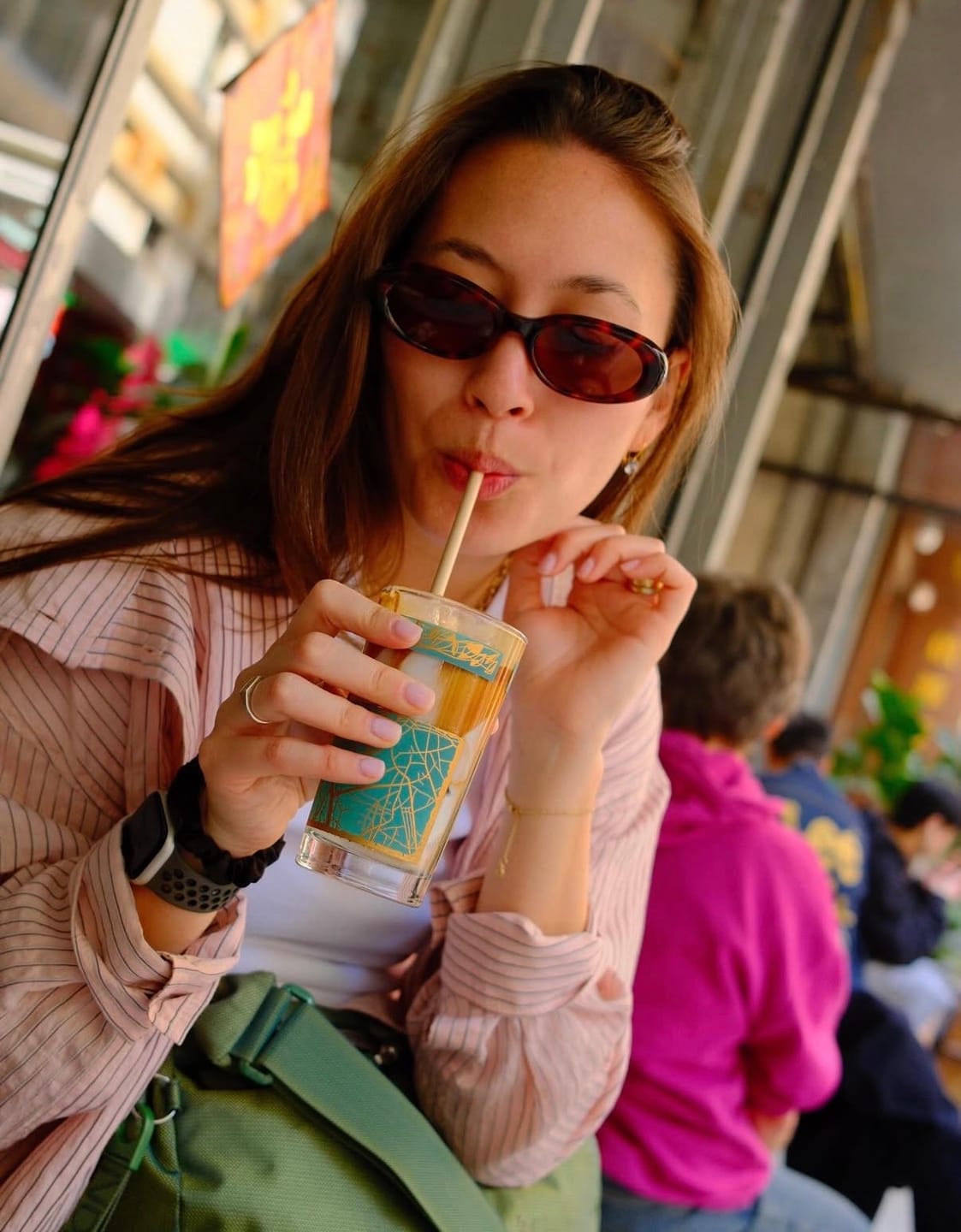 Customer photo review of Brooke - Tortoise