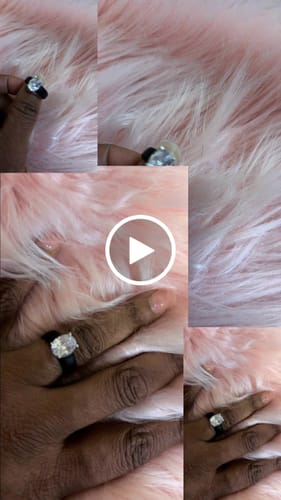 Customer video review of Silicone Ring – 11×8 mm Oval Cut CZ | Patented Design - GlowStone Collection
