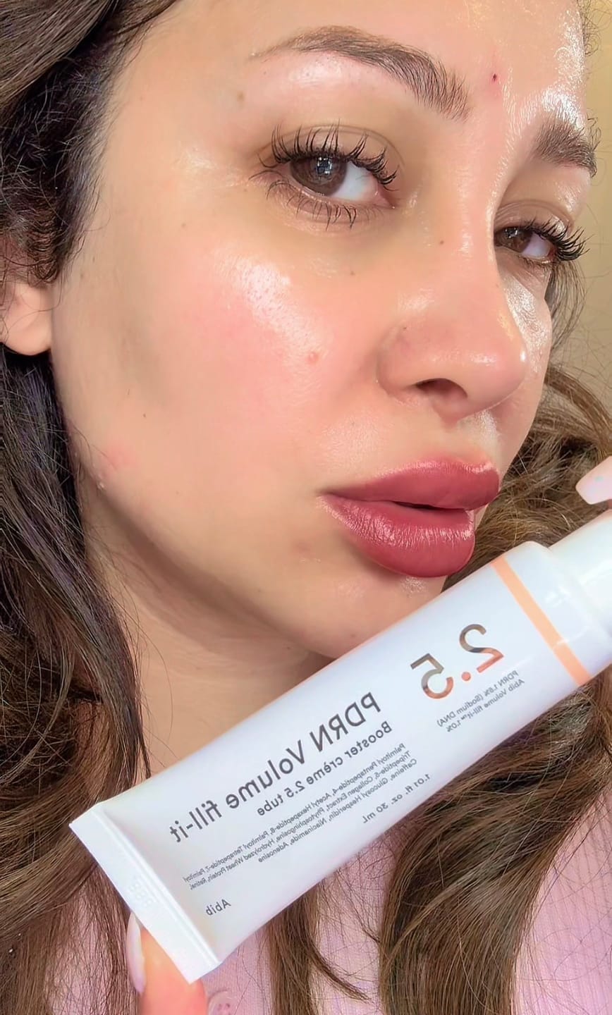 Customer photo review of PDRN Volume fill-it Booster crème 2.5 tube
