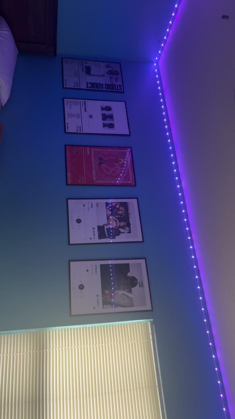 Customer photo review of Don Toliver Album Posters