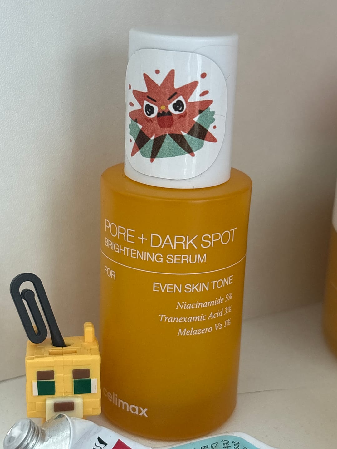 Customer photo review of Serums ādas toņa un reljefa izlīdzināšanai Celimax Pore+Dark Spot Brightening Serum