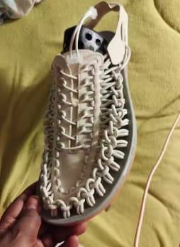 Customer photo review of Sandalias Outdoor WalkFree™ Unisex - Flexibles, Transpirables y Ultra Cómodas