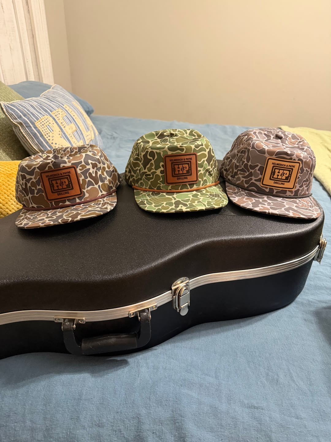 Customer photo review of Custom Leather Patch 5-Panel Rope Hat - Blank Rope Hats