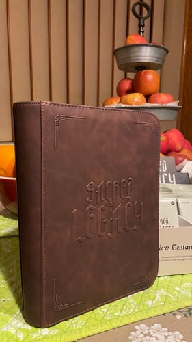Customer photo review of The Legacy Binder