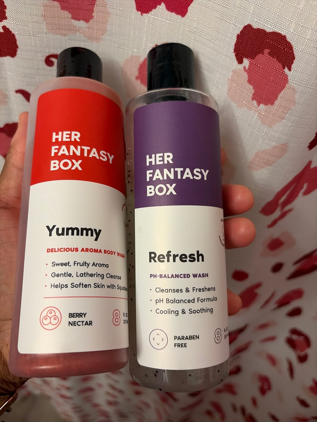 Customer photo review of Her Fantasy Two Pack Wash